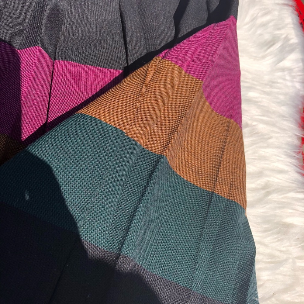 Perfect Autumn Vintage pleated skirt - Picture 5 of 12